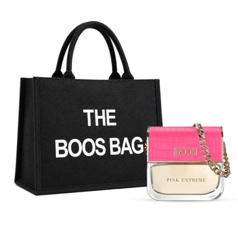 BOOS TOTE BAG PINK EXTREME EDP X 100 ML.